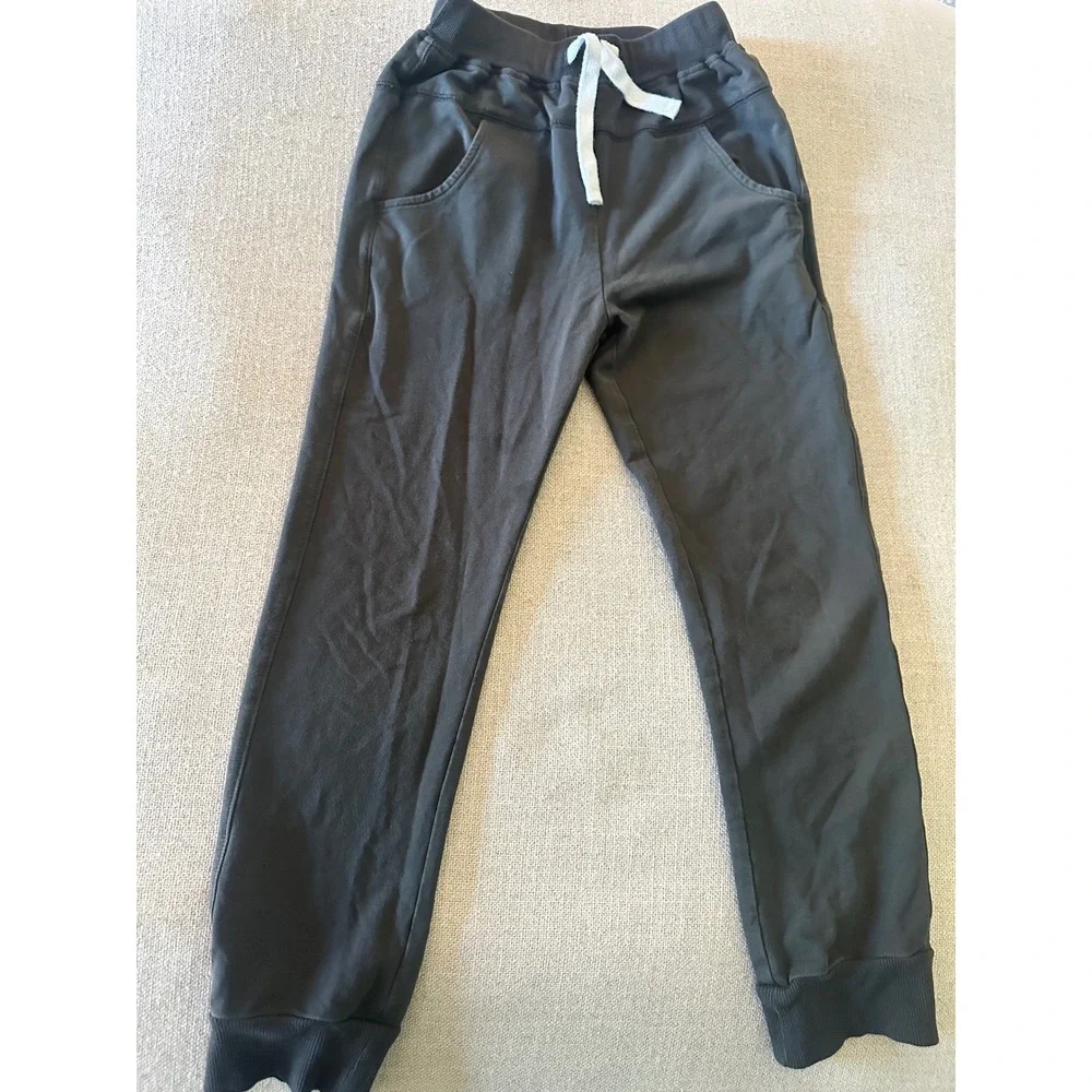 Little Bipsy Jogger Set Kids Size 10 Charcoal Grey Sweatshirt Sweatpants